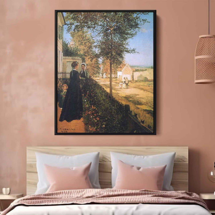 The road of Versailles by Camille Pissarro - Canvas Artwork