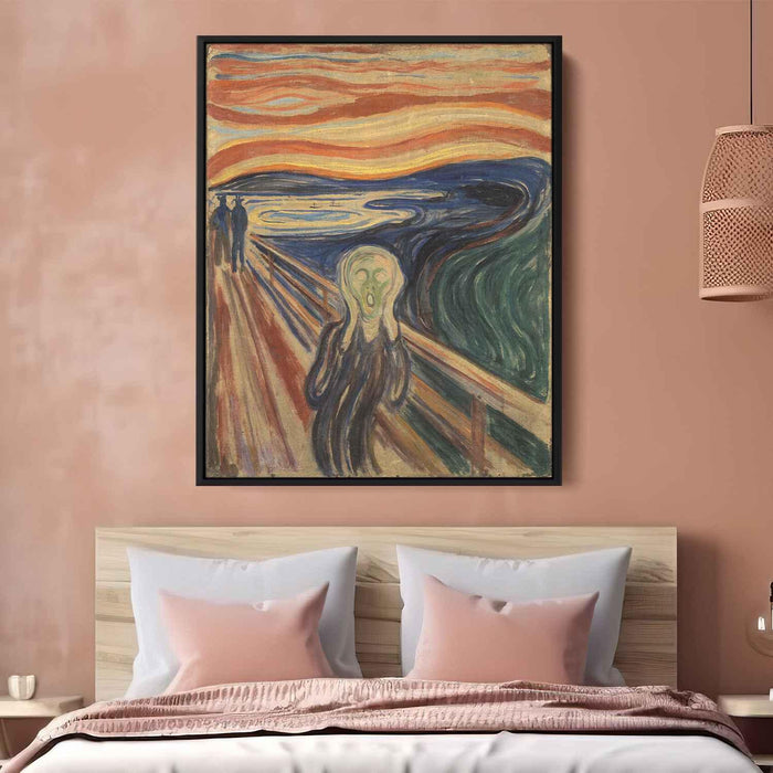 The Scream (1910) by Edvard Munch - Canvas Artwork