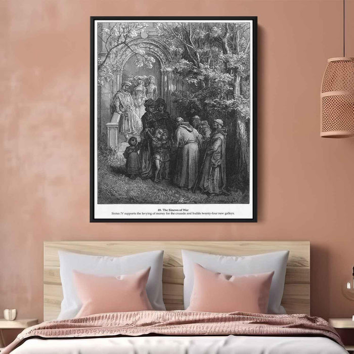 The Sinews of War by Gustave Dore - Canvas Artwork