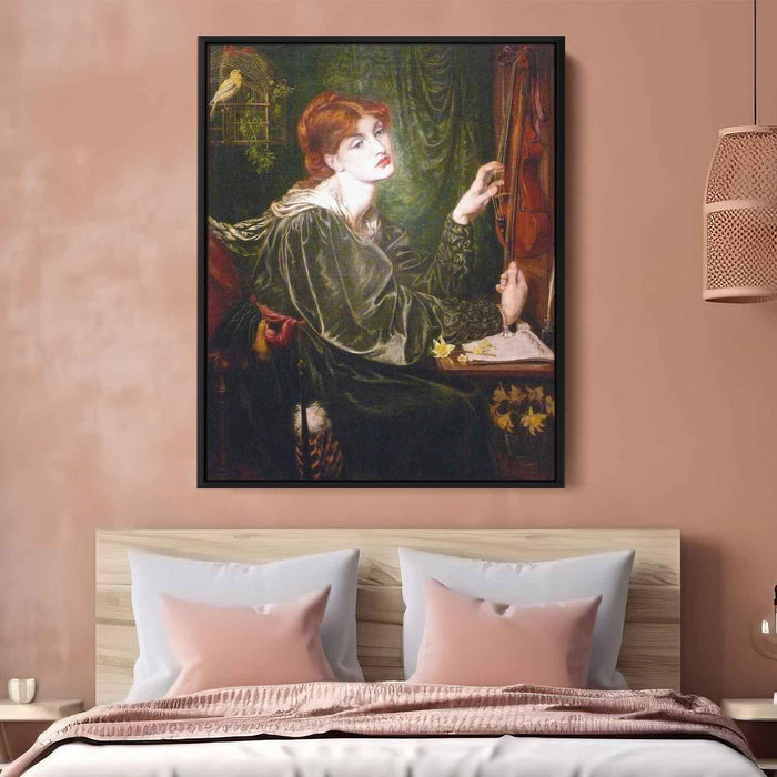 Veronica Veronese (1872) by Dante Gabriel Rossetti - Canvas Artwork