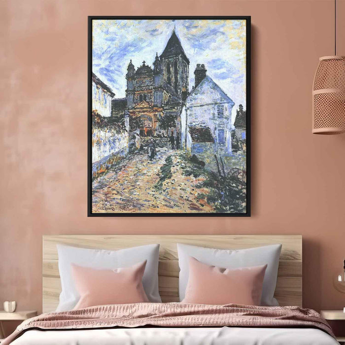 Vetheuil, The Church by Claude Monet - Canvas Artwork