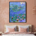 Water Lilies Red (1919) by Claude Monet - Canvas Artwork