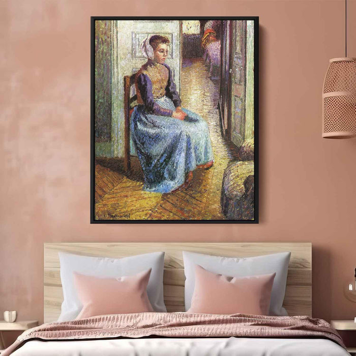 Young Flemish maid by Camille Pissarro - Canvas Artwork