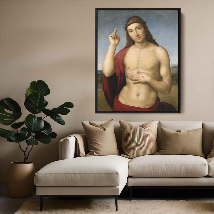 Christ Blessing (1502) by Raphael - Canvas Artwork