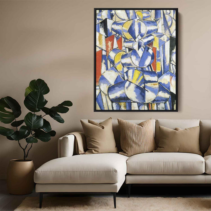 Contrast of forms (1914) by Fernand Leger - Canvas Artwork