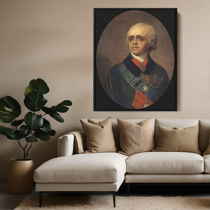 Paul I by Vladimir Borovikovsky - Canvas Artwork