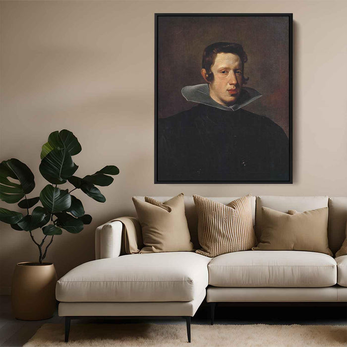 Philip IV (1624) by Diego Velazquez - Canvas Artwork