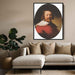 Portrait of a bearded man, bust length, in a red doublet by Rembrandt - Canvas Artwork