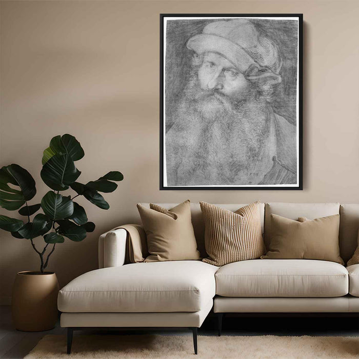 Portrait of a man (John Stabius) (1517) by Albrecht Durer - Canvas Artwork