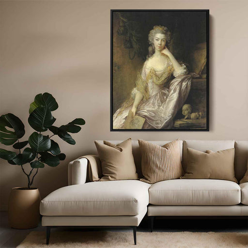 Portrait of Mrs. Drummond by Thomas Gainsborough - Canvas Artwork