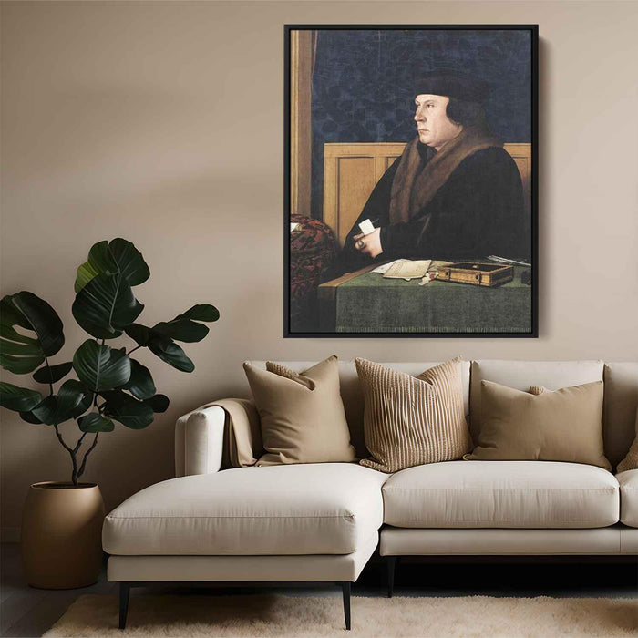 Portrait of Thomas Cromwell (1533) by Hans Holbein the Younger - Canvas Artwork