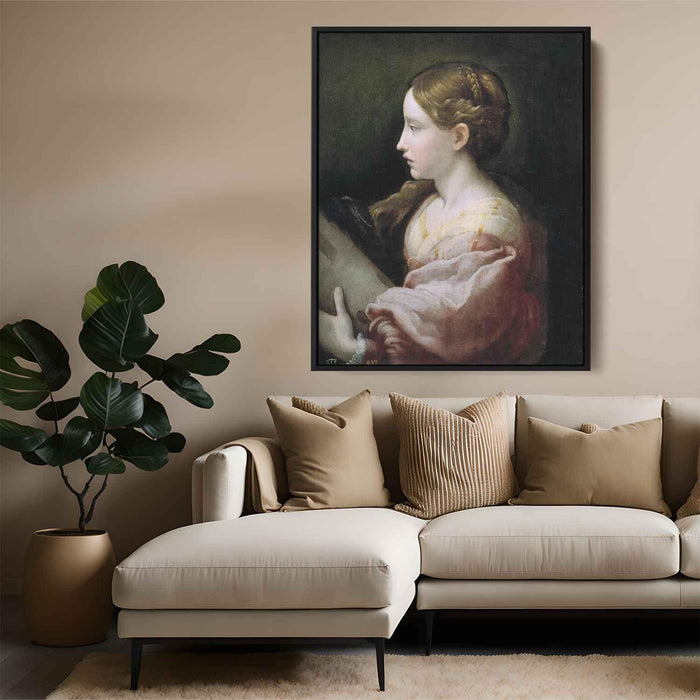 Saint Barbara (1522) by Parmigianino - Canvas Artwork