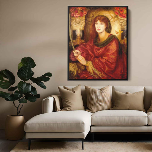 Sibylla Palmifera (1870) by Dante Gabriel Rossetti - Canvas Artwork