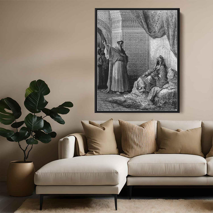 St. Francis of Assisi (1877) by Gustave Dore - Canvas Artwork