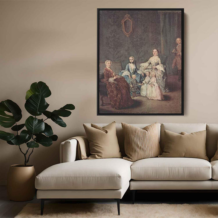 The Sagredo Family (1752) by Pietro Longhi - Canvas Artwork
