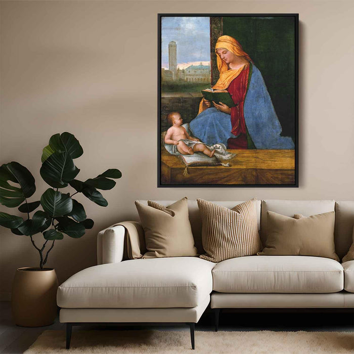 Virgin and Child (The Tallard Madonna) (1510) by Giorgione - Canvas Artwork