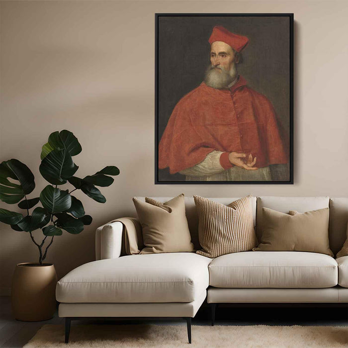 Portrait of Pietro Bembo (1540) by Titian - Canvas Artwork