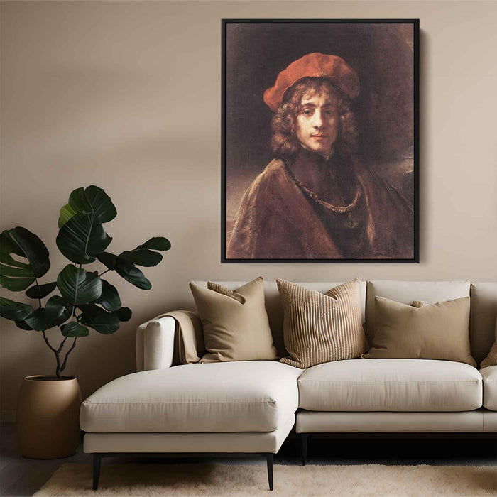 Titus, the Artist's son by Rembrandt - Canvas Artwork