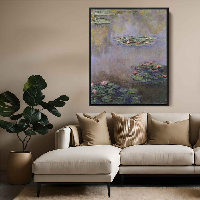 Water Lilies (1908) by Claude Monet - Canvas Artwork