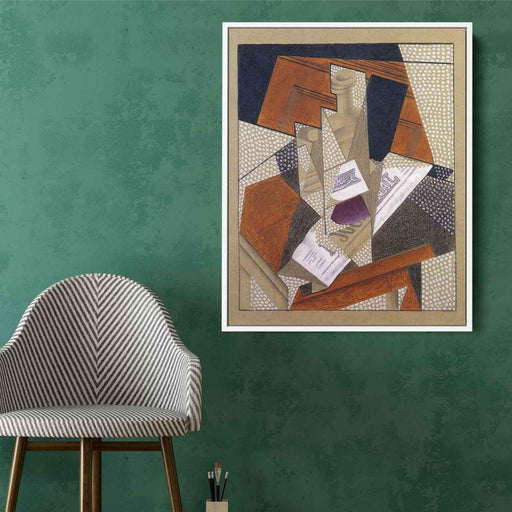 Bottle by Juan Gris - Canvas Artwork