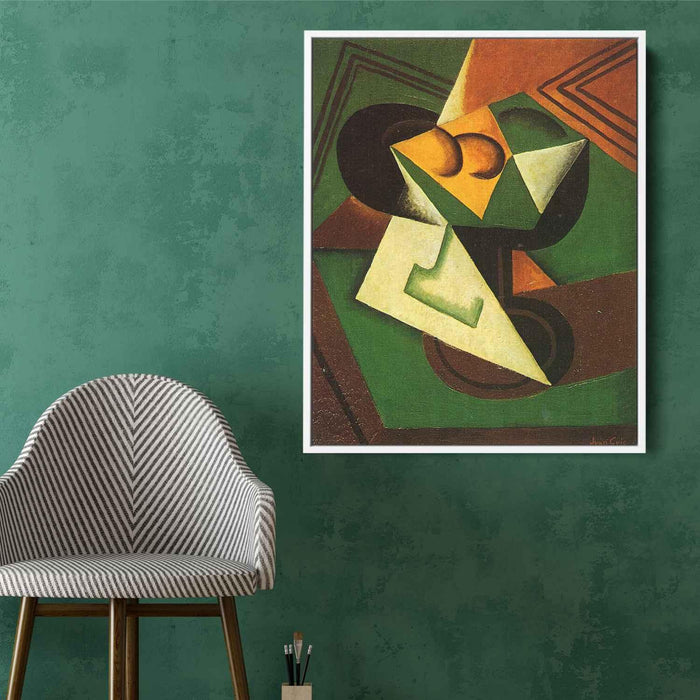 Fruit Bowl and Fruit by Juan Gris - Canvas Artwork