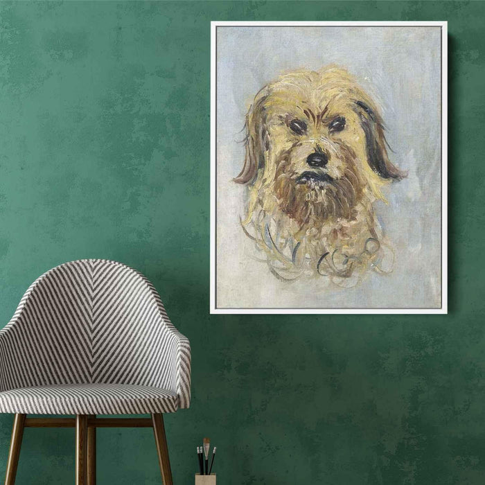 Head of the Dog (1882) by Claude Monet - Canvas Artwork