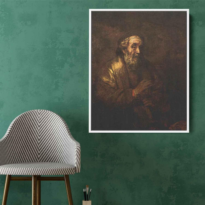 Homer (1663) by Rembrandt - Canvas Artwork