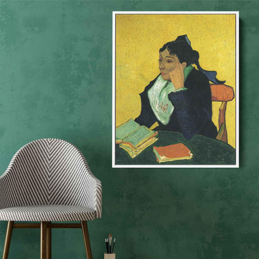 L'Arlesienne, Portrait of Madame Ginoux by Vincent van Gogh - Canvas Artwork