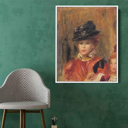 Madame Le Brun and Her Daughter by Pierre-Auguste Renoir - Canvas Artwork