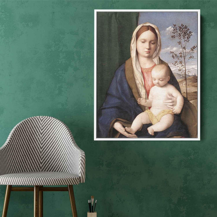 Madonna and child (1510) by Giovanni Bellini - Canvas Artwork