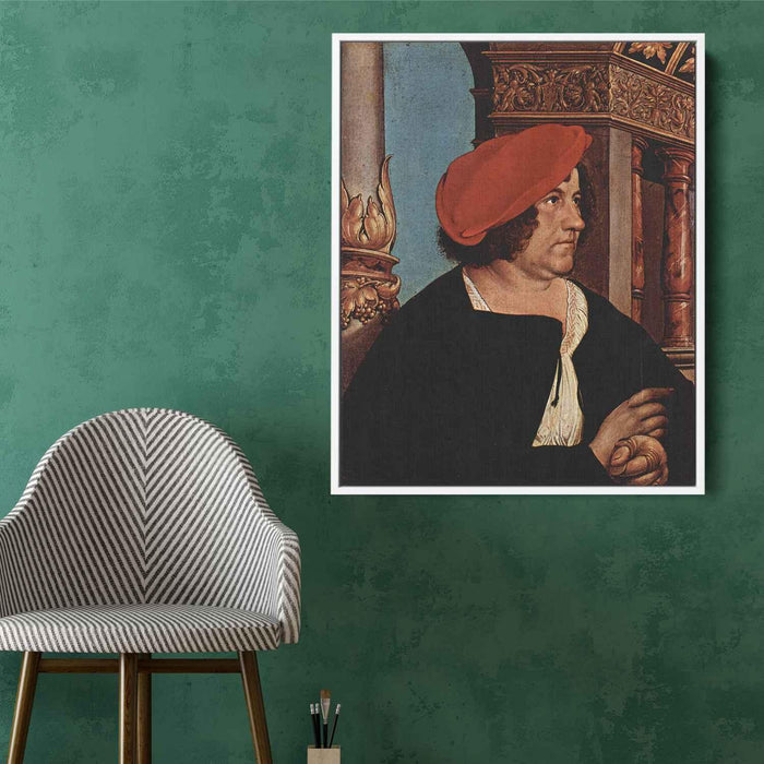 Mayor Jakob Meyer zum Hasen (1516) by Hans Holbein the Younger - Canvas Artwork