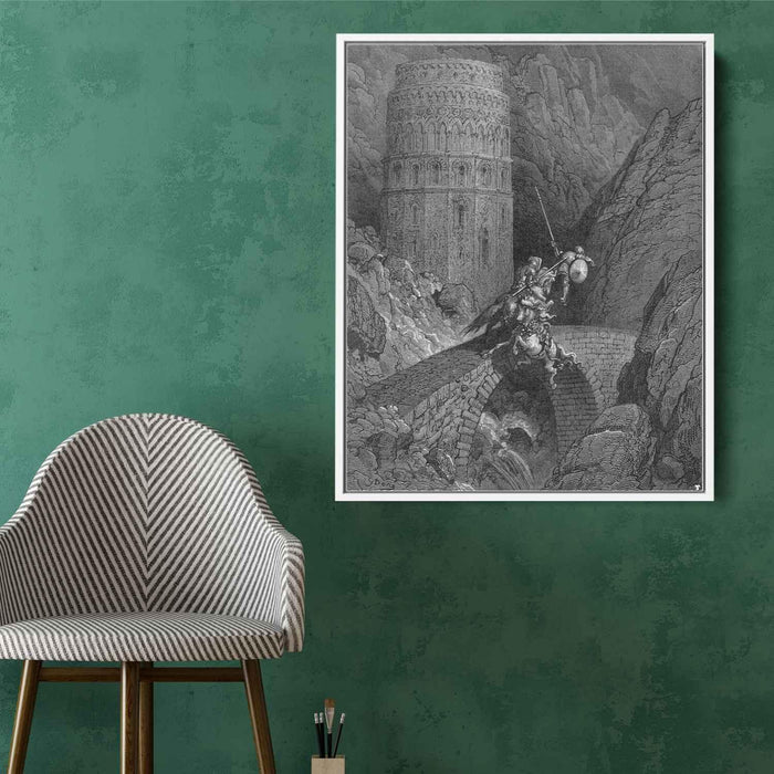 Orlando Furioso by Gustave Dore - Canvas Artwork