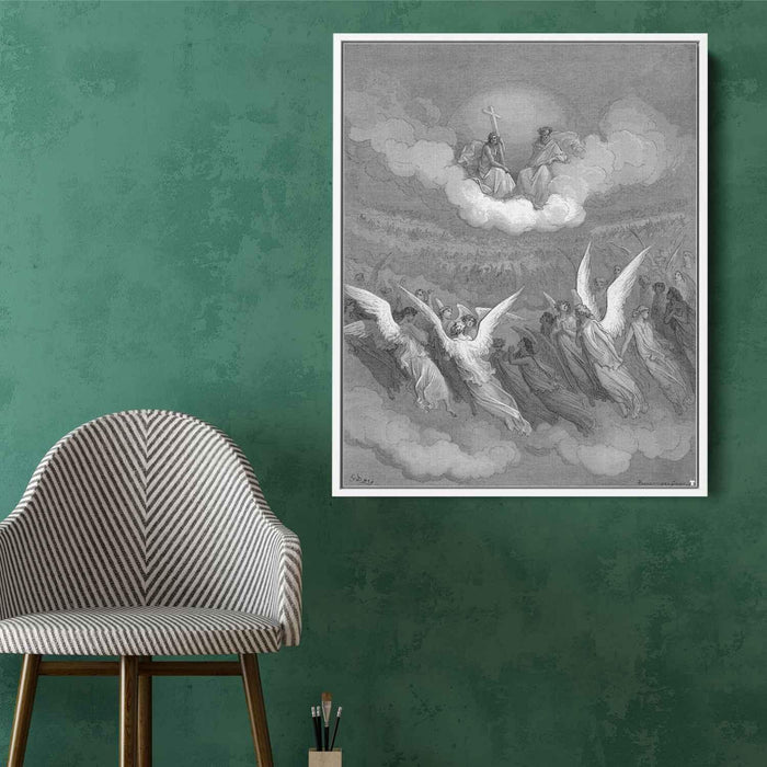 Paradise Lost by Gustave Dore - Canvas Artwork