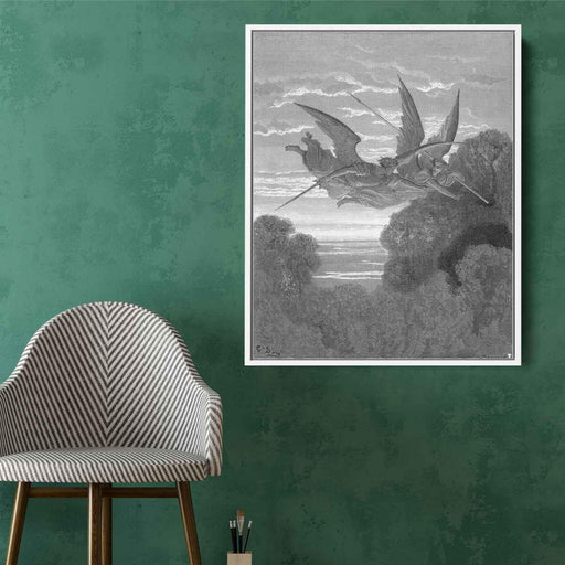 Paradise Lost by Gustave Dore - Canvas Artwork