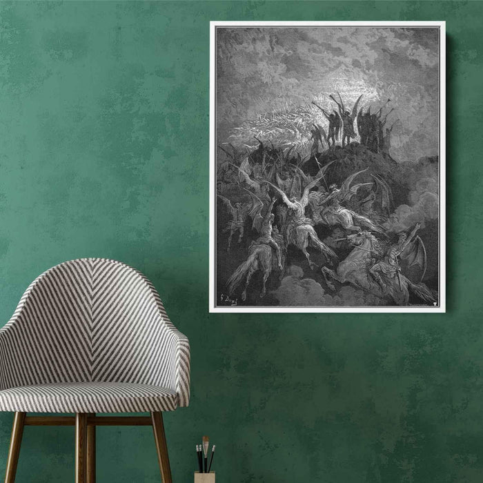 Paradise Lost by Gustave Dore - Canvas Artwork