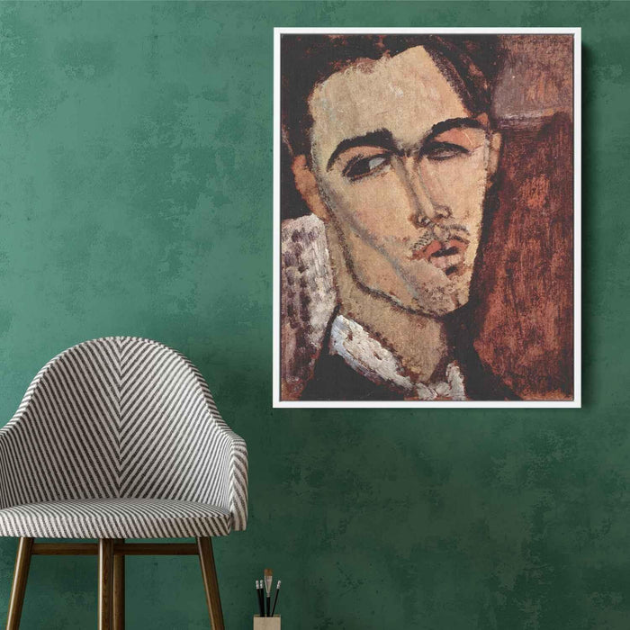 Portrait of Celso Lagar (1915) by Amedeo Modigliani - Canvas Artwork