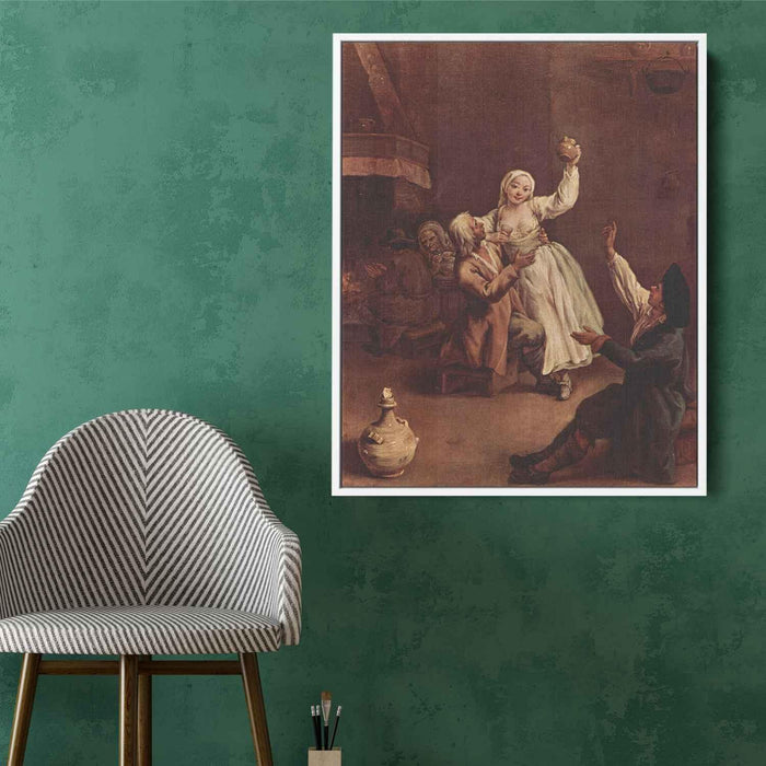 The Happy Couple by Pietro Longhi - Canvas Artwork