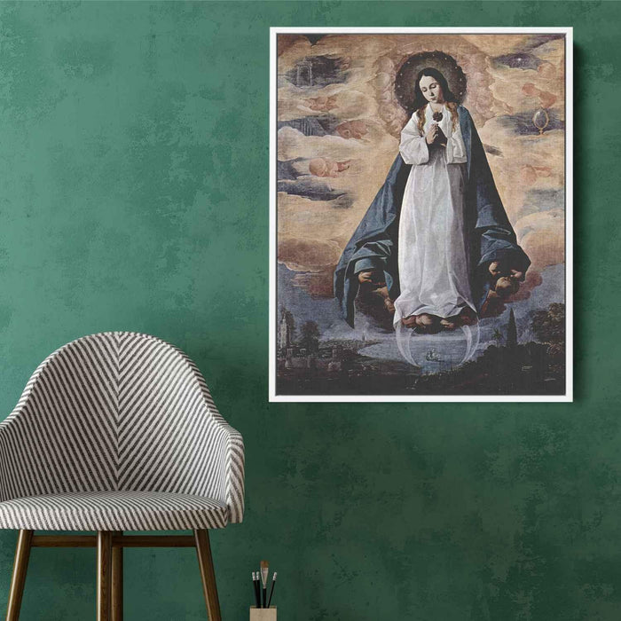 The Immaculate Conception (1630) by Francisco de Zurbaran - Canvas Artwork