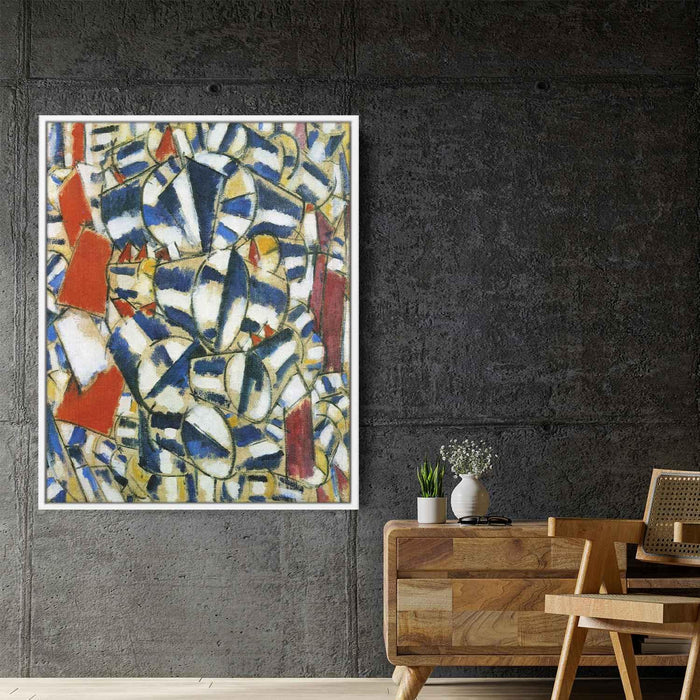 Contrast of form (1913) by Fernand Leger - Canvas Artwork