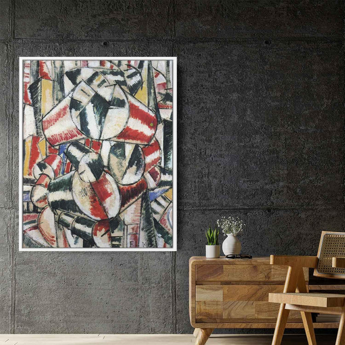 Contrast of form (1914) by Fernand Leger - Canvas Artwork