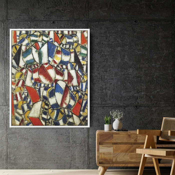 Contrast of Forms (1913) by Fernand Leger - Canvas Artwork