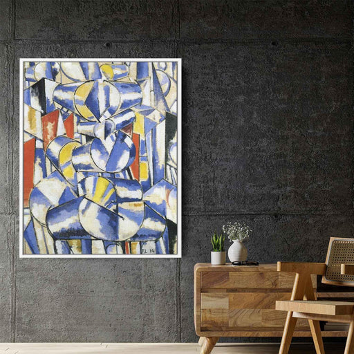 Contrast of forms (1914) by Fernand Leger - Canvas Artwork