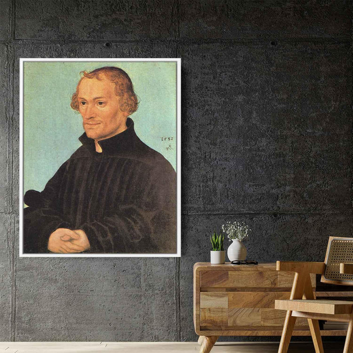 Philipp Melanchthon (1532) by Lucas Cranach the Elder - Canvas Artwork