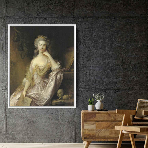 Portrait of Mrs. Drummond by Thomas Gainsborough - Canvas Artwork