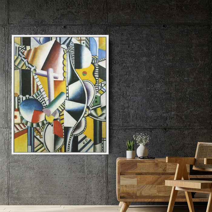 Propellers 2nd state (1918) by Fernand Leger - Canvas Artwork