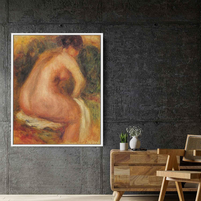 Seated Female Nude (1910) by Pierre-Auguste Renoir - Canvas Artwork