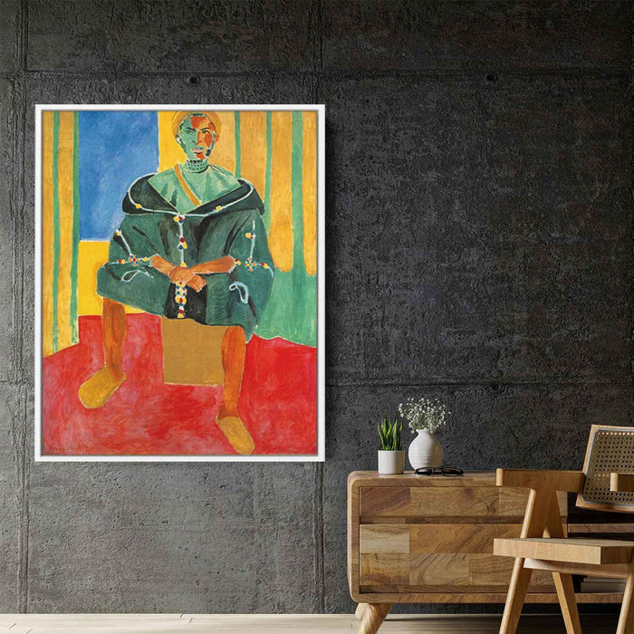 Seated Riffian (1913) by Henri Matisse - Canvas Artwork