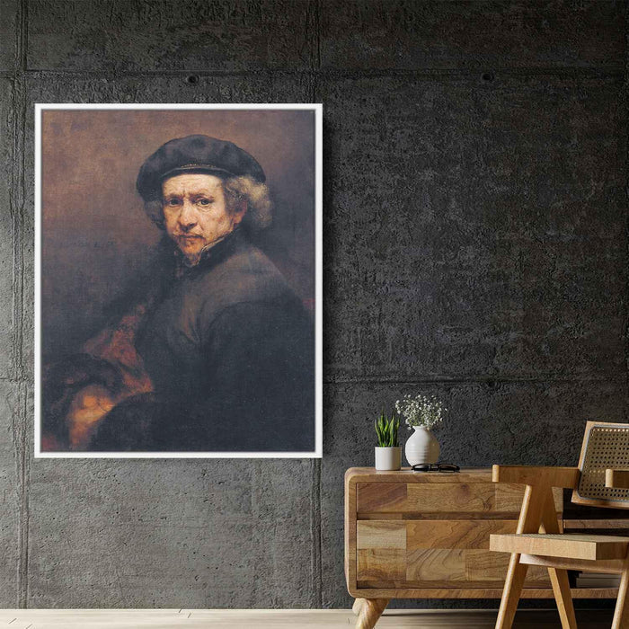 Self-portrait (1659) by Rembrandt - Canvas Artwork