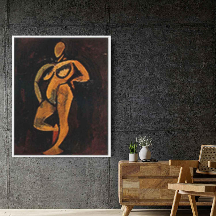 Standing nude (1908) by Pablo Picasso - Canvas Artwork