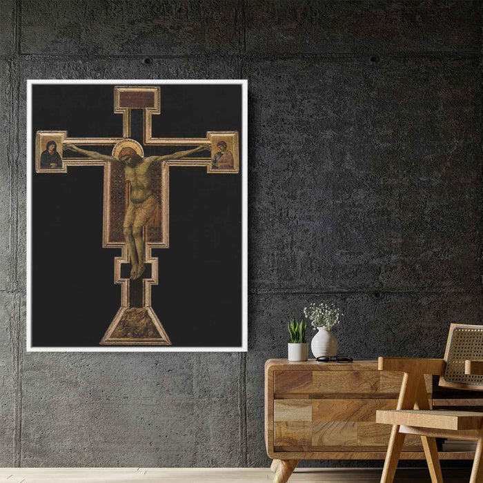 The Crucifixion (1312) by Giotto - Canvas Artwork